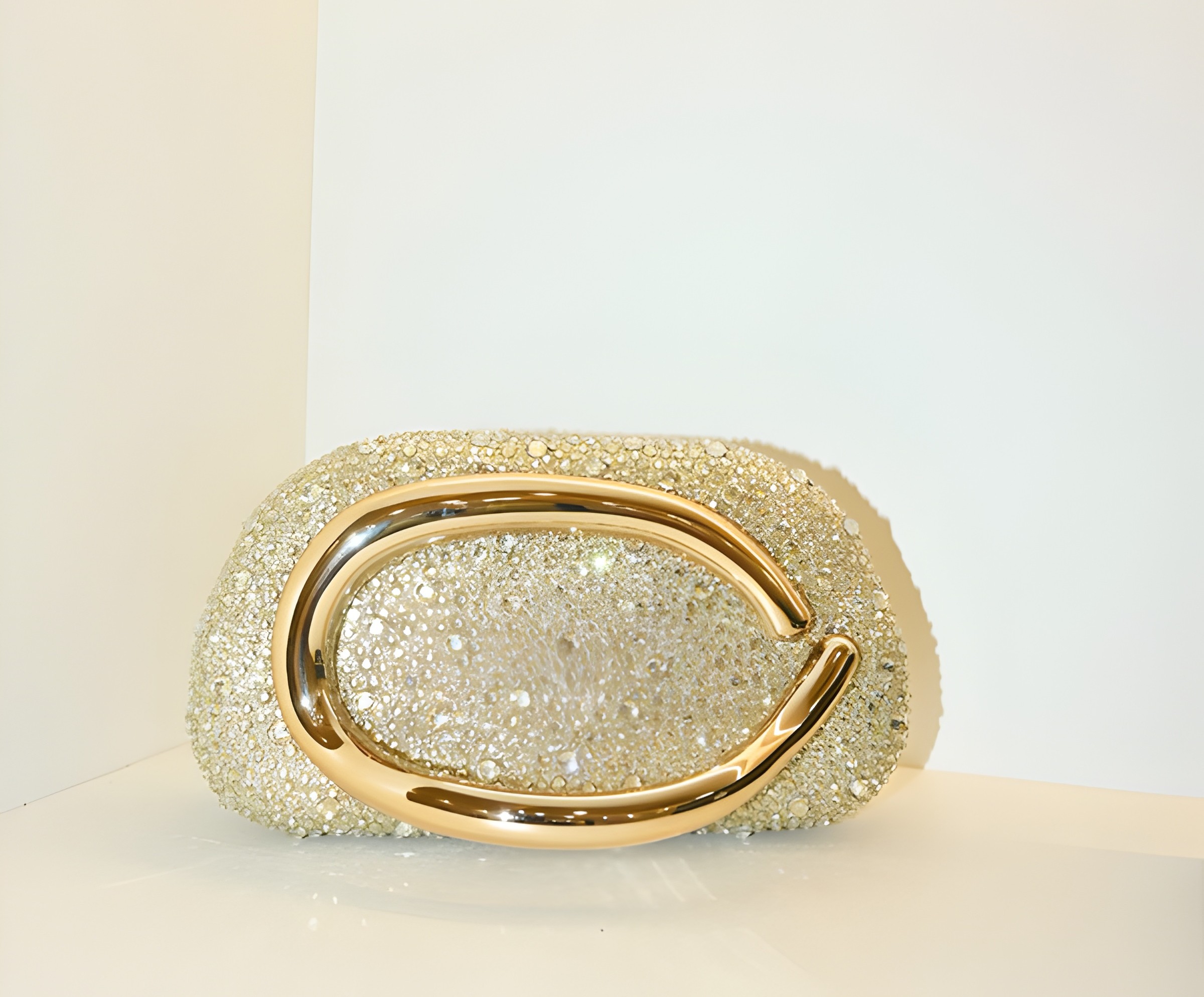 Simple & Luxurious Rhinestone Evening Bag
