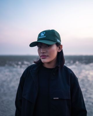 Forest Green Bear Heritage Cap