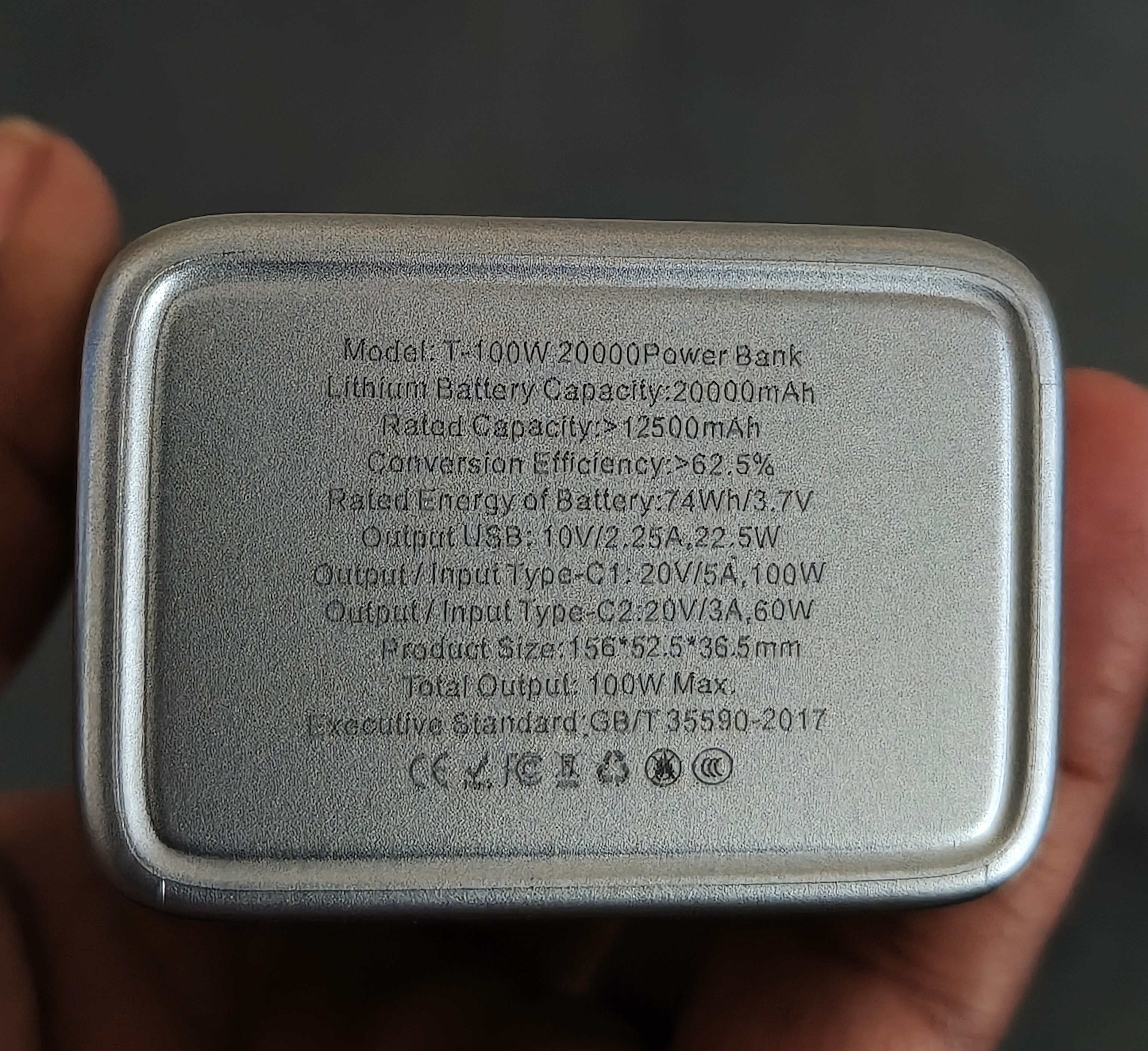 100W Super Fast charging Power Bank_img_2