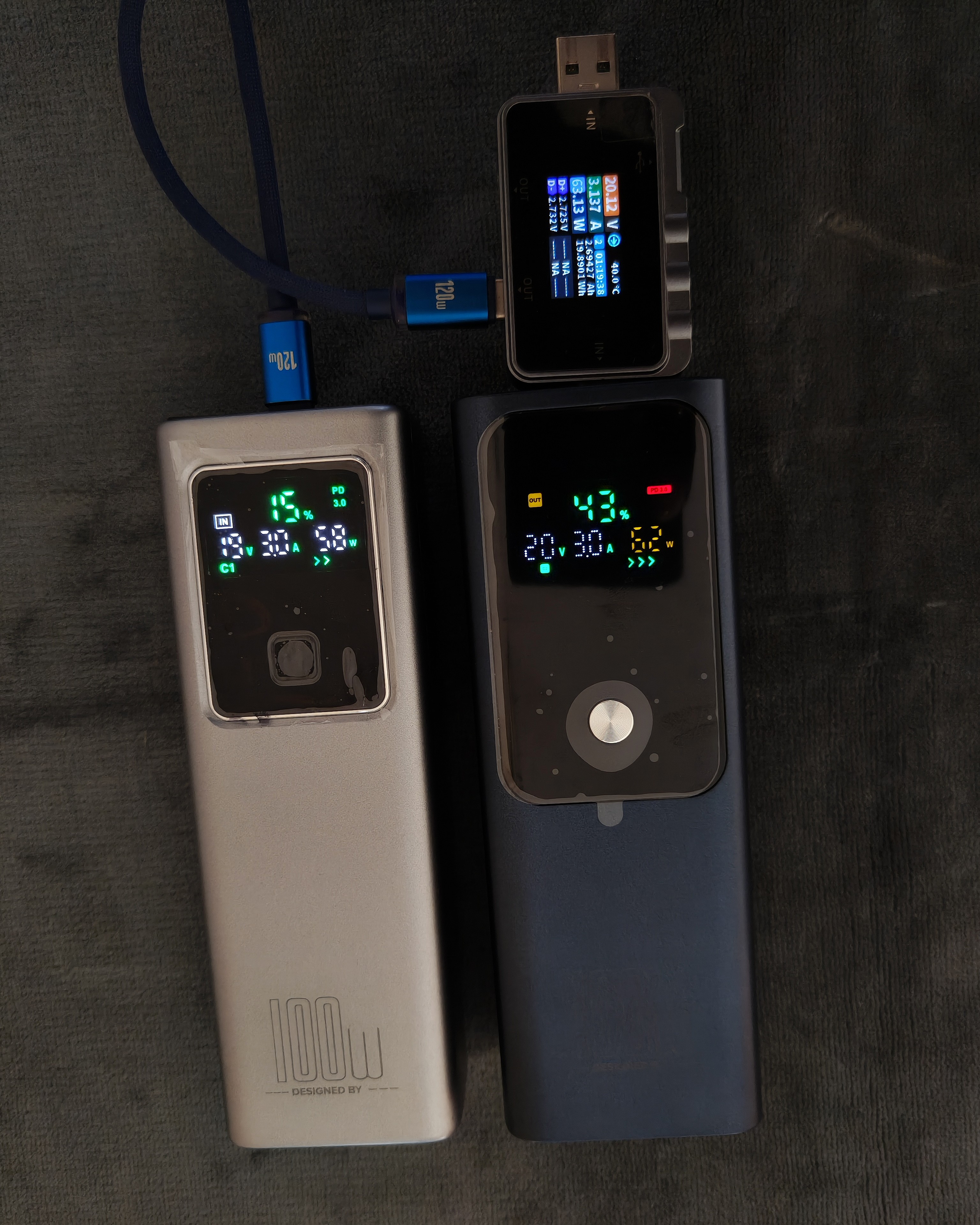 100W 20000mAh Fast charging Power Bank Price in Bangladesh_img_4