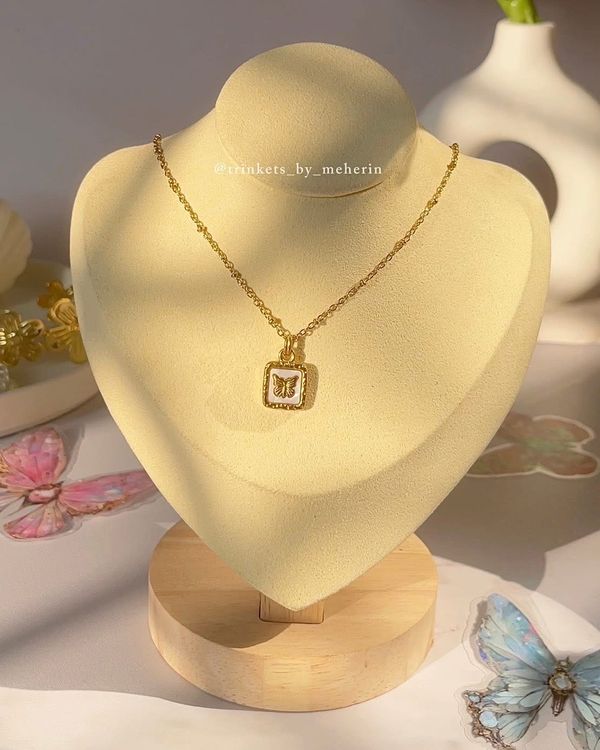 Vintage butterfly pendant