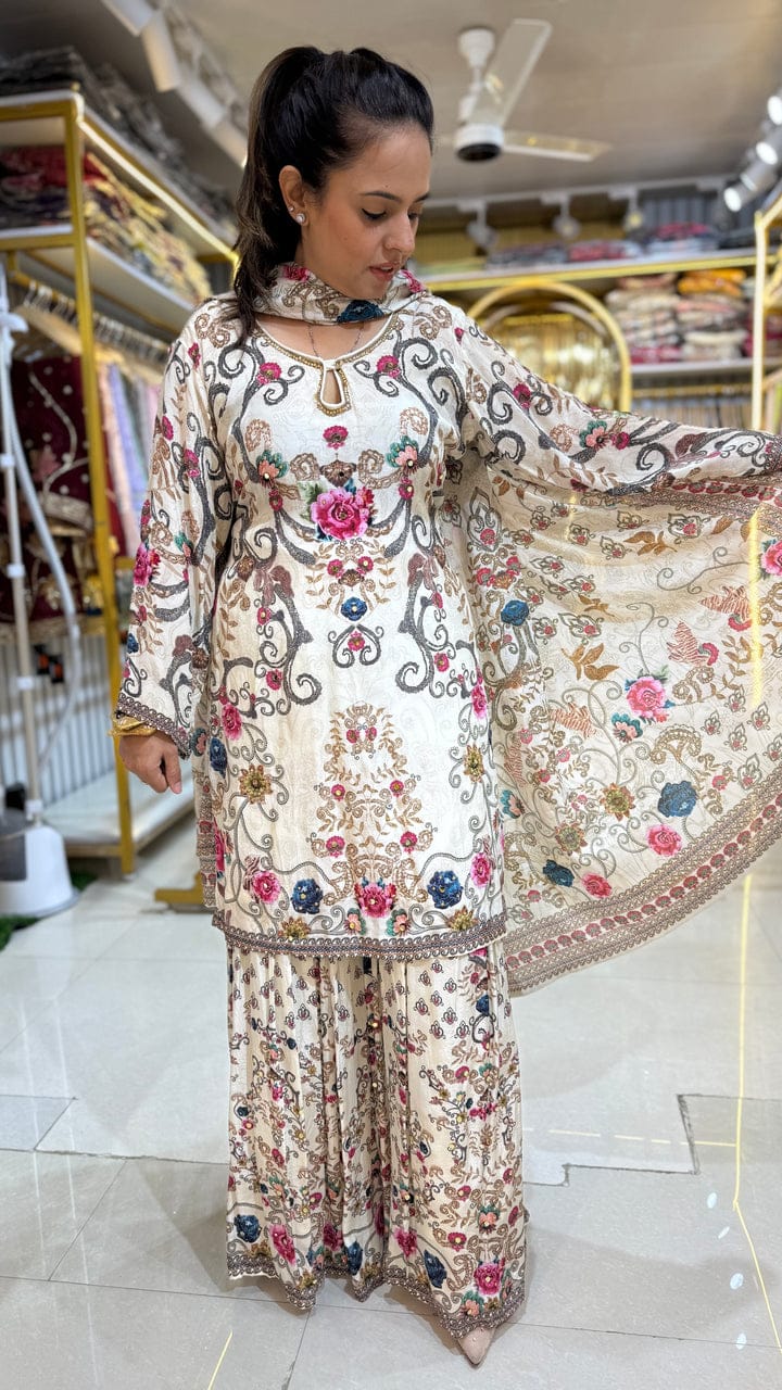 Premium soft silk fabric digital printed with  sharara 3pis_img_3