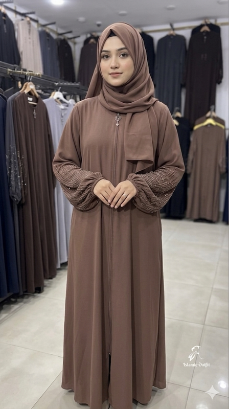 Fiha Abaya Nude