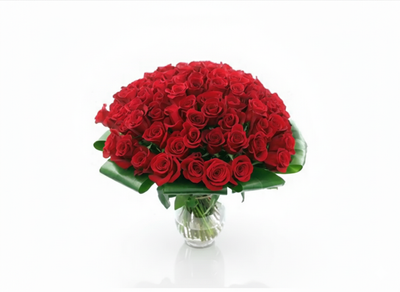 100pcs Red Rose With Glasses_img_0