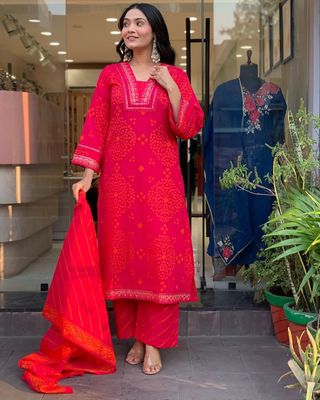 premium Pakistani embroidery panel work three piece_img_1