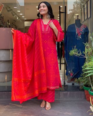 premium Pakistani embroidery panel work three piece_img_2