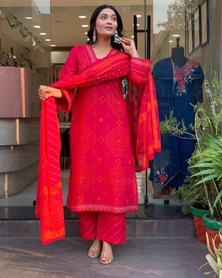 premium Pakistani embroidery panel work three piece_img_5