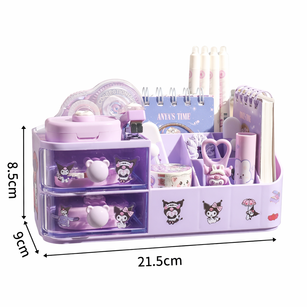 Storage Pen Holder Student Dormitory Drawer_img_1