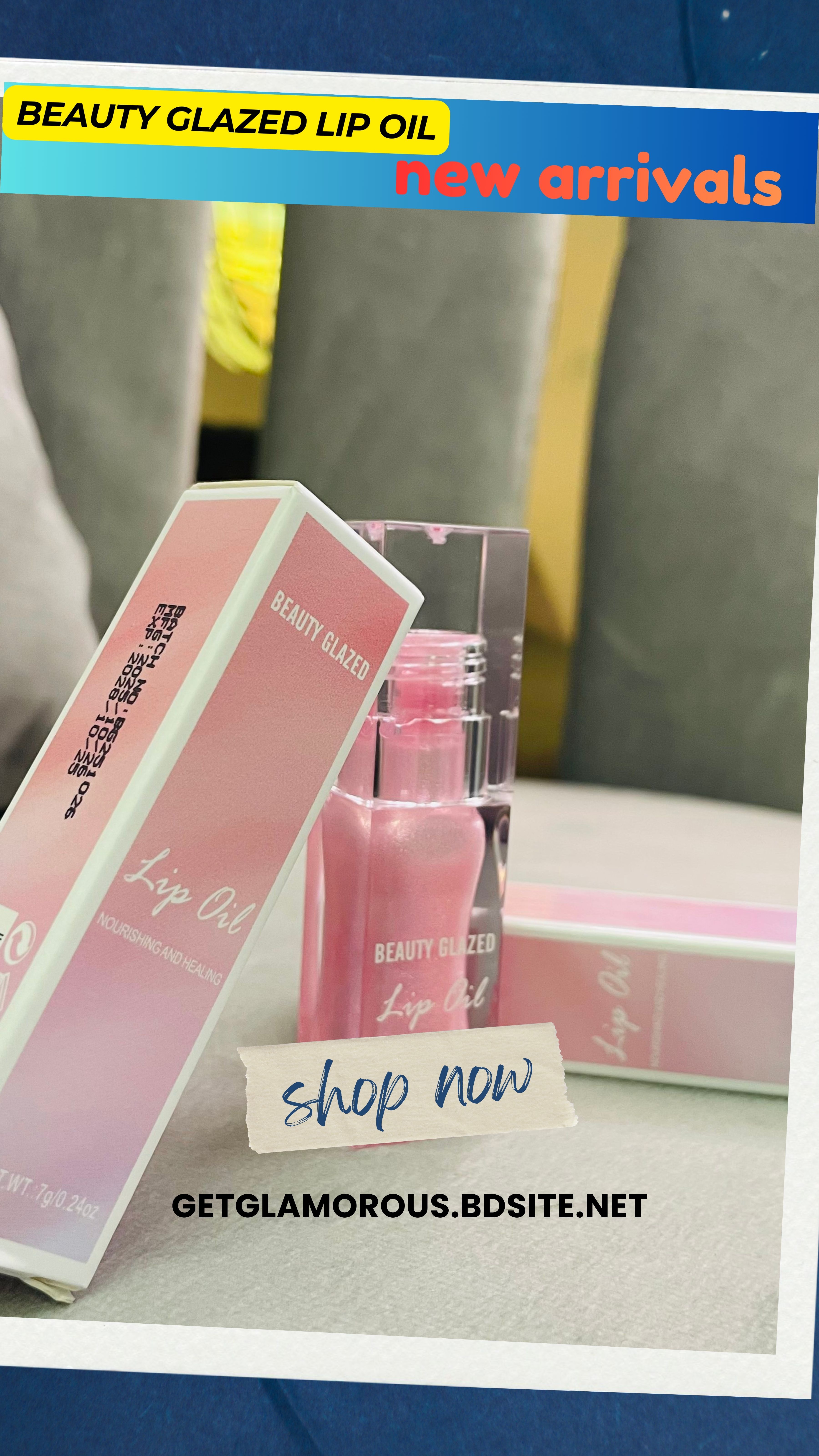 Beauty Glazed Nourishing and Healing Lip Oil