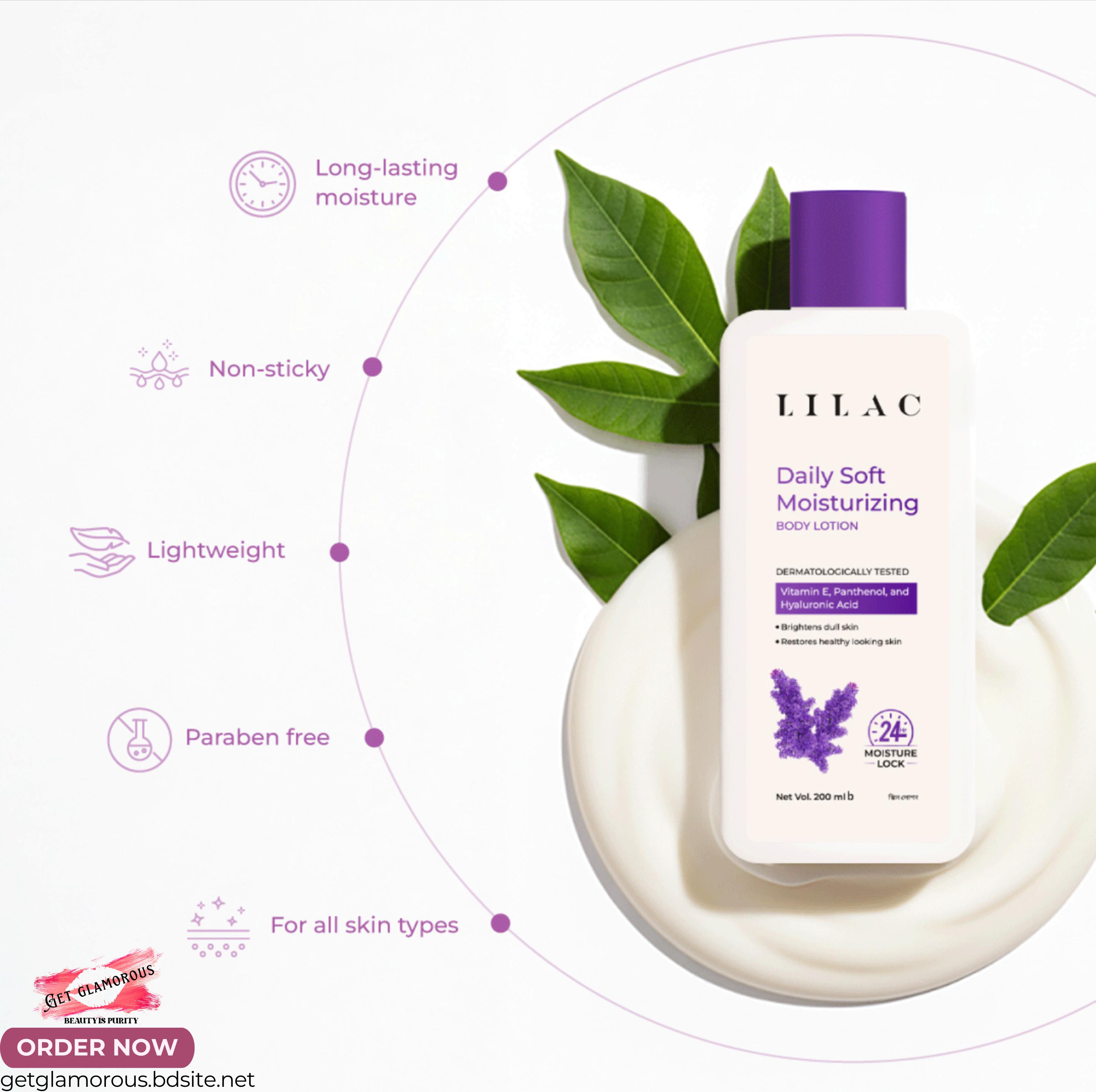 Lilac Daily Soft Moisturizing Body Lotion_img_1