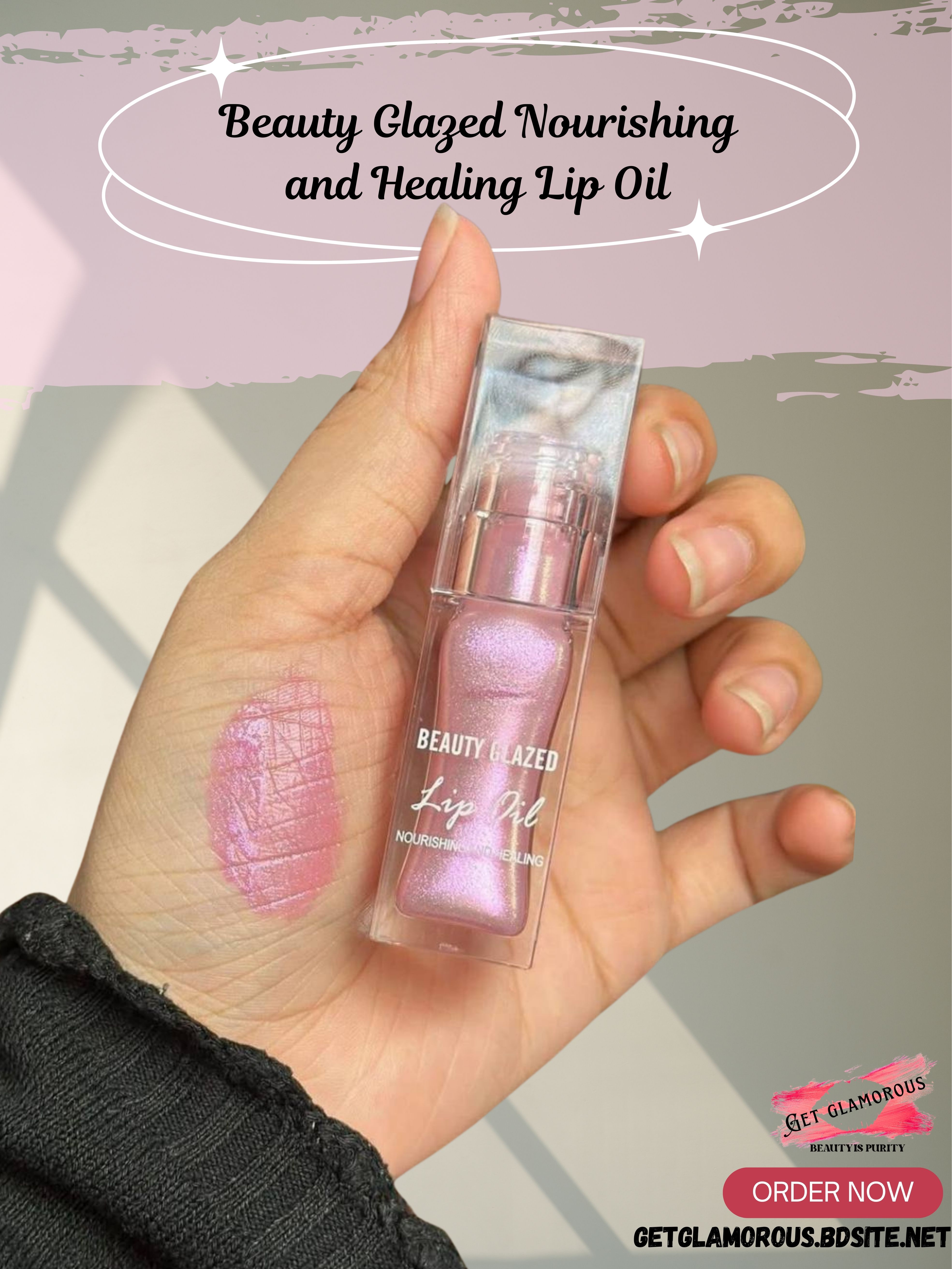 Beauty Glazed Nourishing and Healing Lip Oil_img_1