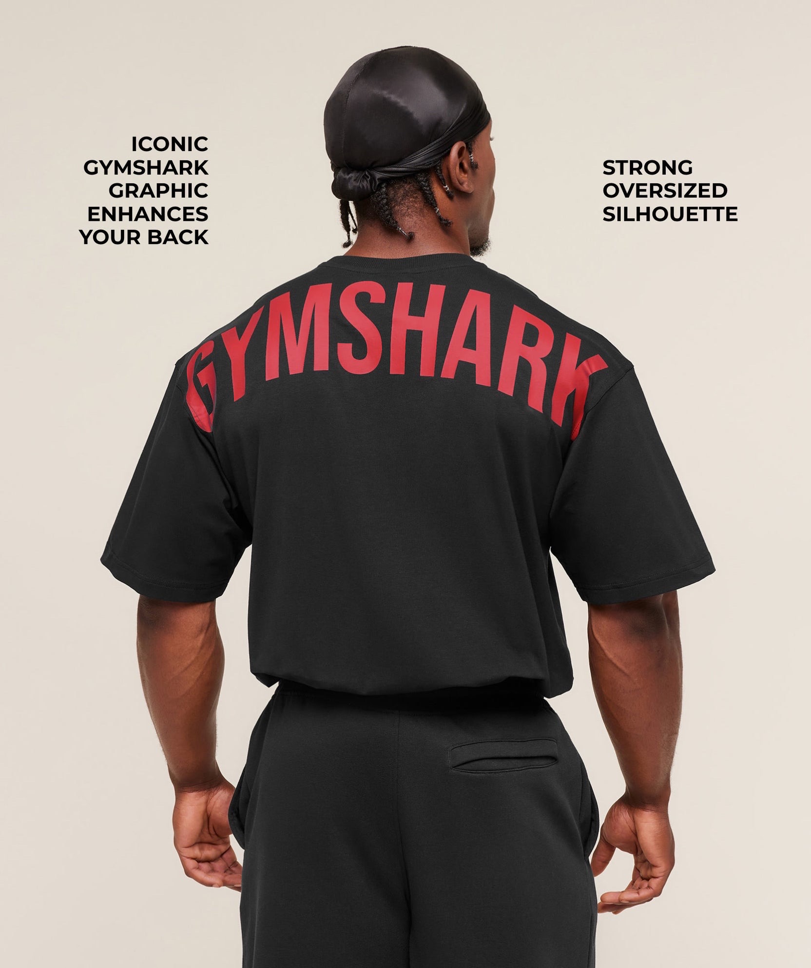 Gymshark Dropshoulder Red