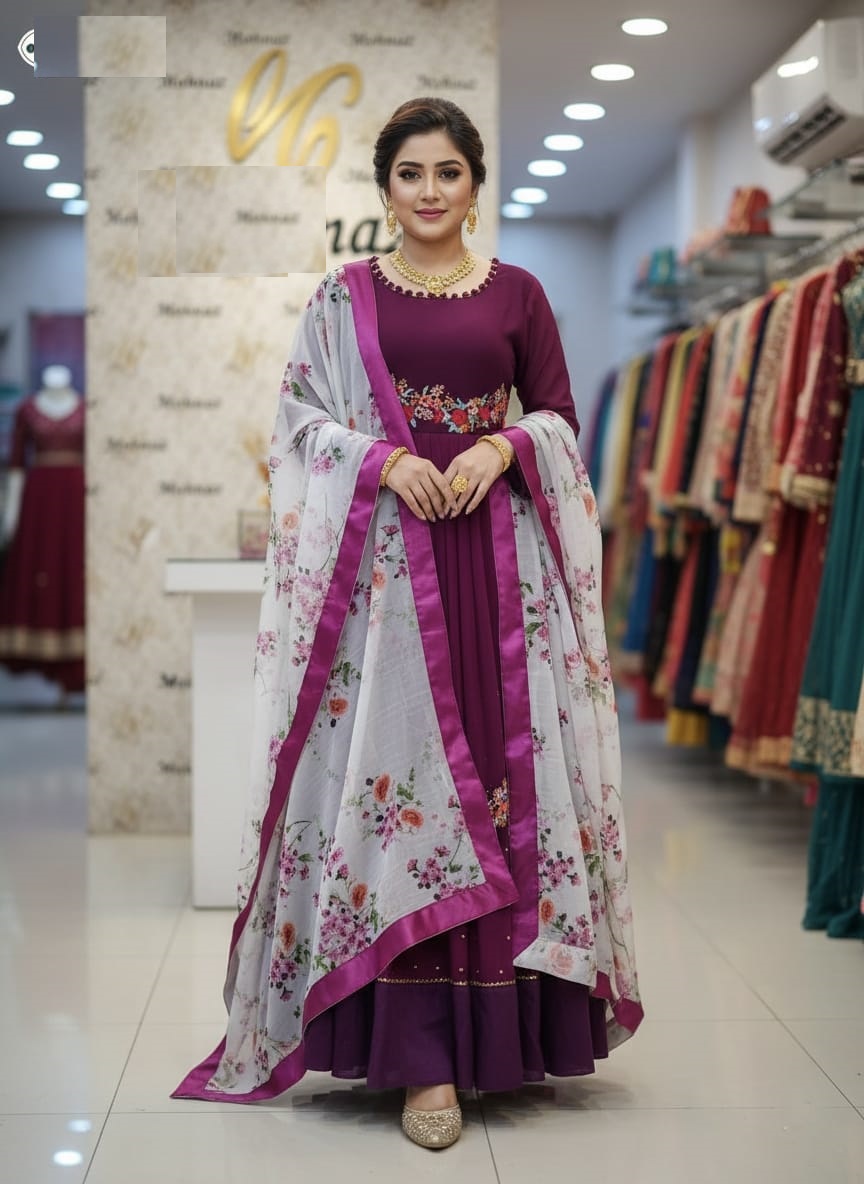 Readymade Georgette Party Dress_img_0