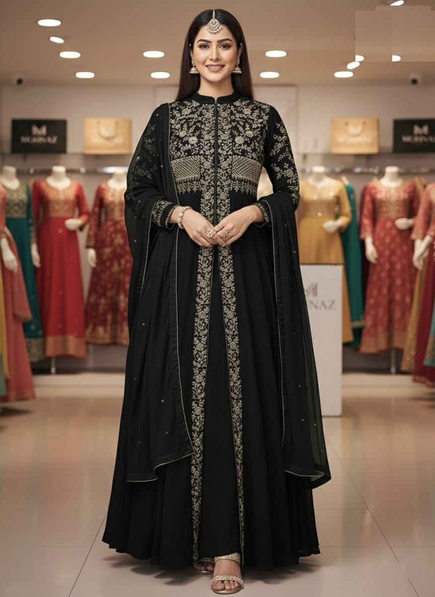 Readymade Georgette Party Dress_img_0