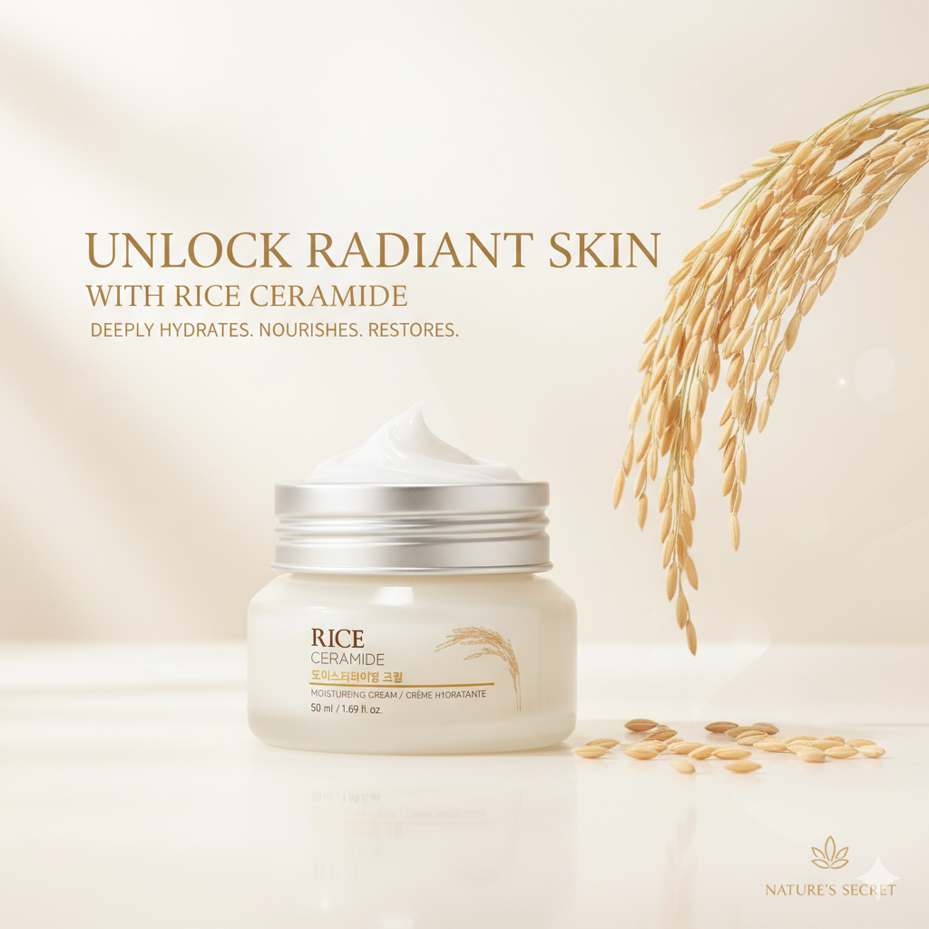 The Face Shop Rice & Ceramide Moisturizing Cream 50ml (South Korea)_img_0
