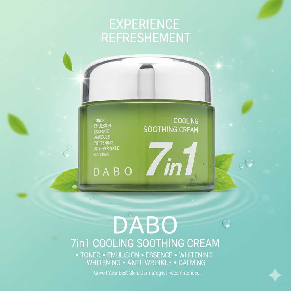 Dabo 7 In 1 Cooling Soothing Cream 80 ml (South Korea)_img_0