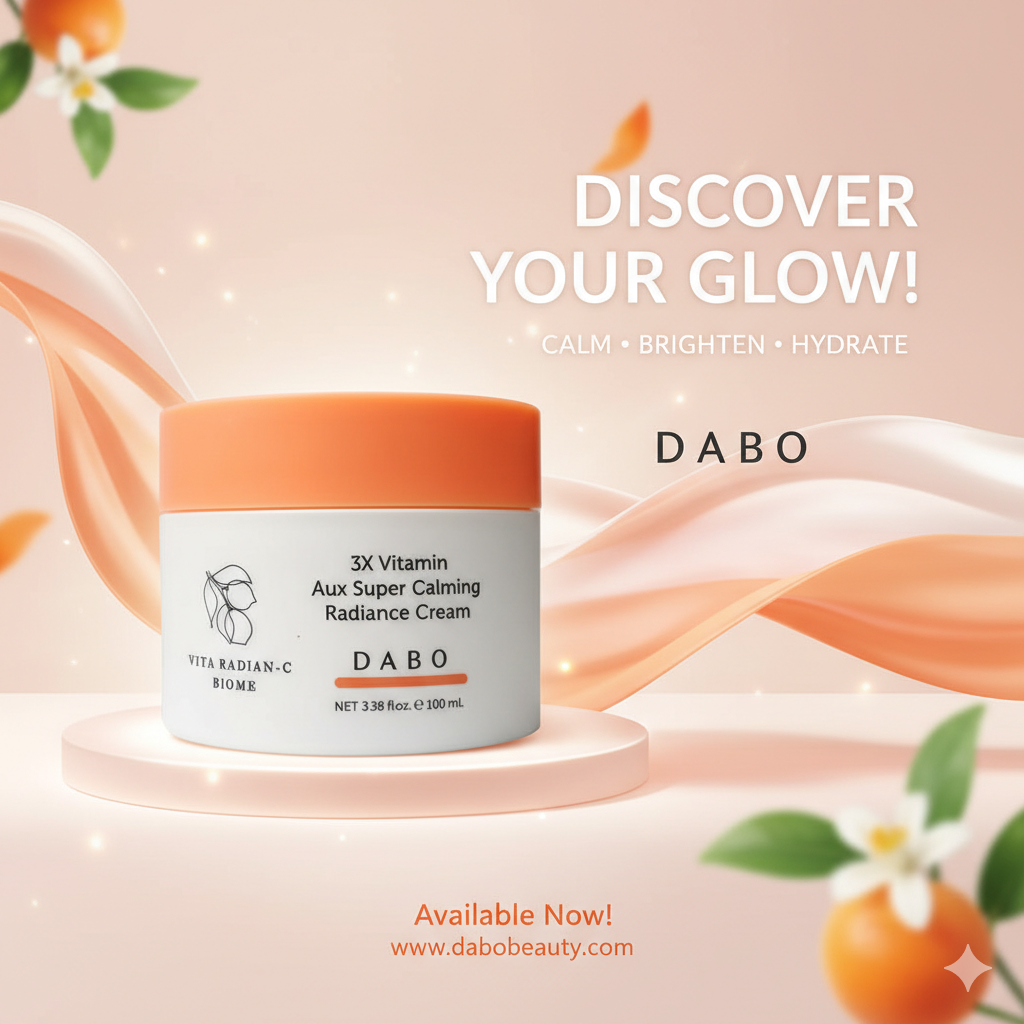 Dabo Vita Radian-C Biome 3x Vitamin Aux Super Calming Radiance Cream 100 ml (South Korea)_img_0