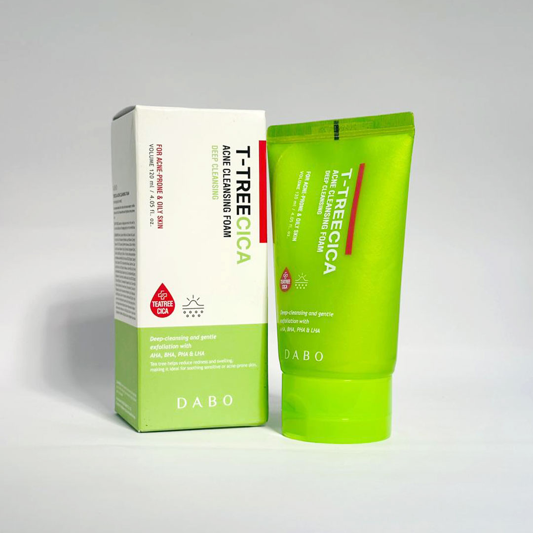 Dabo T-Tree Cica Acne Cleansing Foam 120 ml (South Korea)_img_0