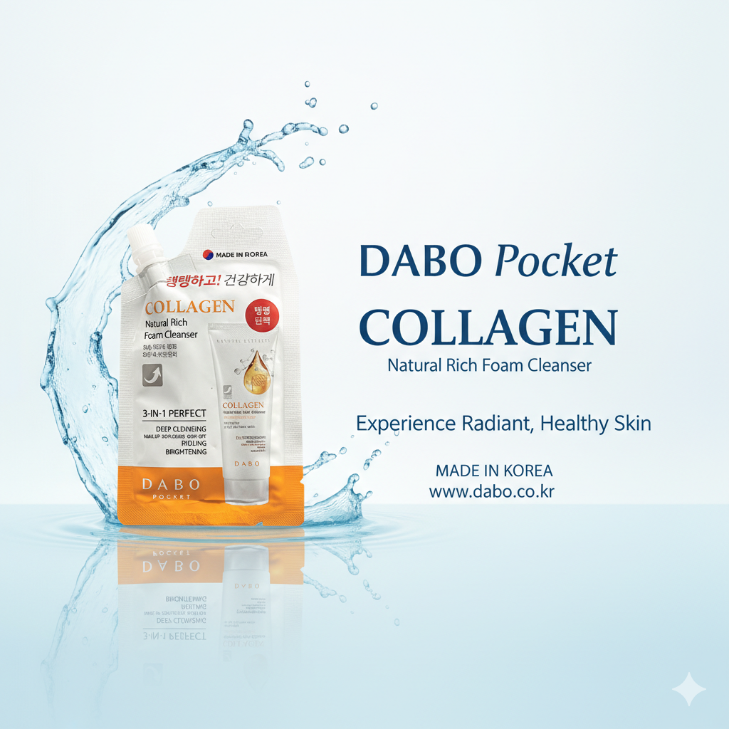 Dabo Collagen Natural Rich Foam Cleanser 20 ml (South Korea)_img_0