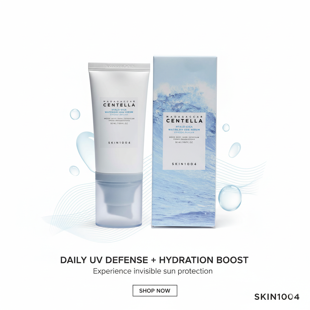 SKIN1004 Madagascar Centella Hyalu-Cica Water-Fit Sun Serum Spf 50+ PA++++ 50 ml (South Korea)_img_0