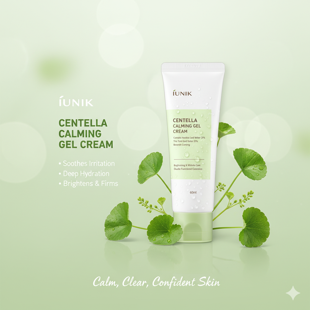 Iunik Centella Calming Gel Cream 60 ml (South Korea)_img_0