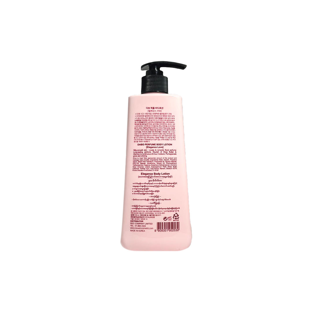 Dabo Elegance Love Perfume Body Lotion - 500 ml (South Korea)_img_1