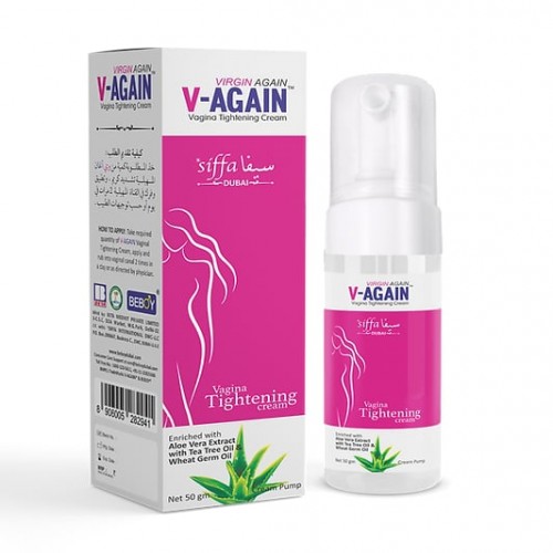 V-again Vaginal Tightening & Revitalizing Cream with Pump, 50gm (SOUTH KOREA)_img_0
