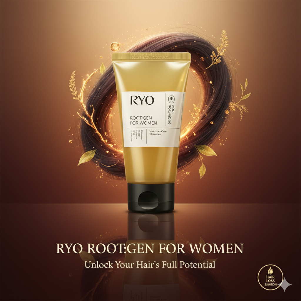 RYO Root:Gen For Women Hair Loss Care Shampoo (Root Volumizing) 100 ml (South Korea)_img_0