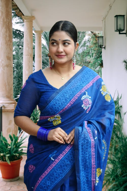 কটনের তাঁতের শাড়ি._img_7