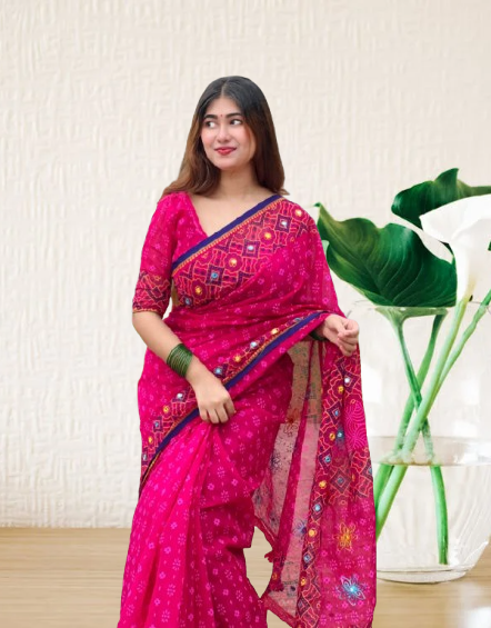 কটনের তাঁতের শাড়ি._img_5