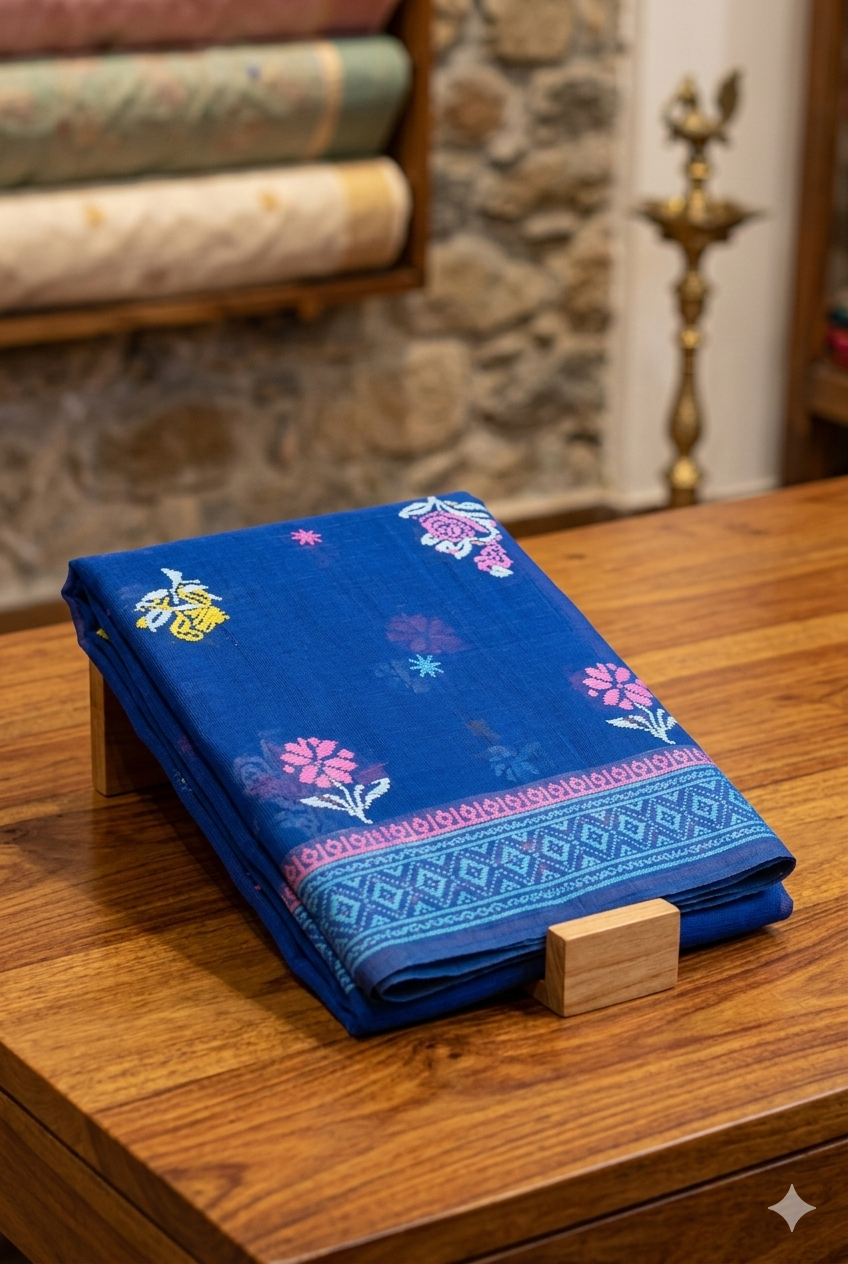 কটনের তাঁতের শাড়ি._img_10