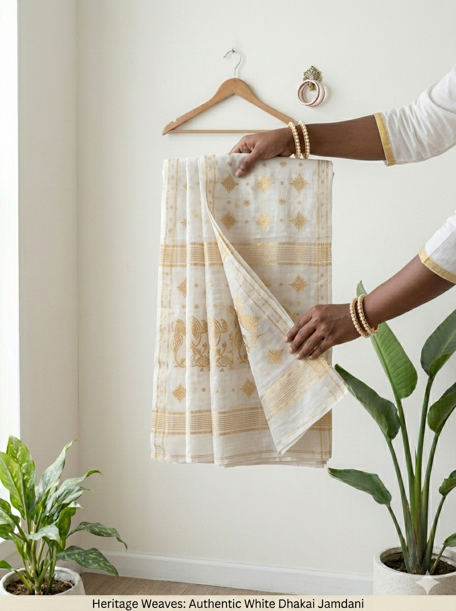 হাফসিল্কের ব্লকপ্রিন্ট শাড়ি_img_3