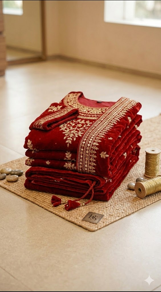 Luxary Heavy Karchupi Dress