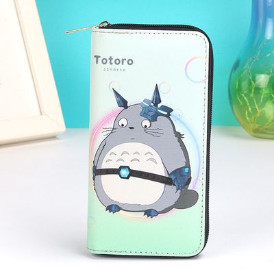 Foreign trade micro-business Taobao source cartoon novel multi-compartment capacity cartoon casual long zipper wallet_img_4