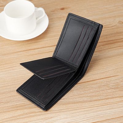 Business Card Holder Cross-border Short Wallet Wallet Retro Pattern Thin Multi-card Holder_img_3