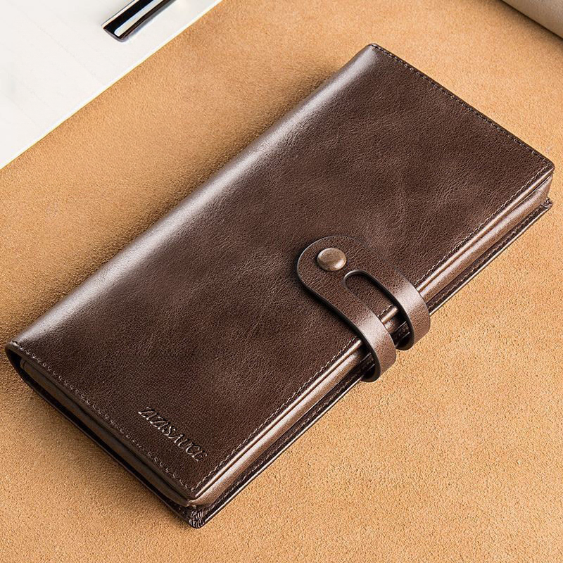 Men's and Women's Long Wallets 2025 New Style Imitation Large-Capacity Multi-Functional Card Holder_img_3