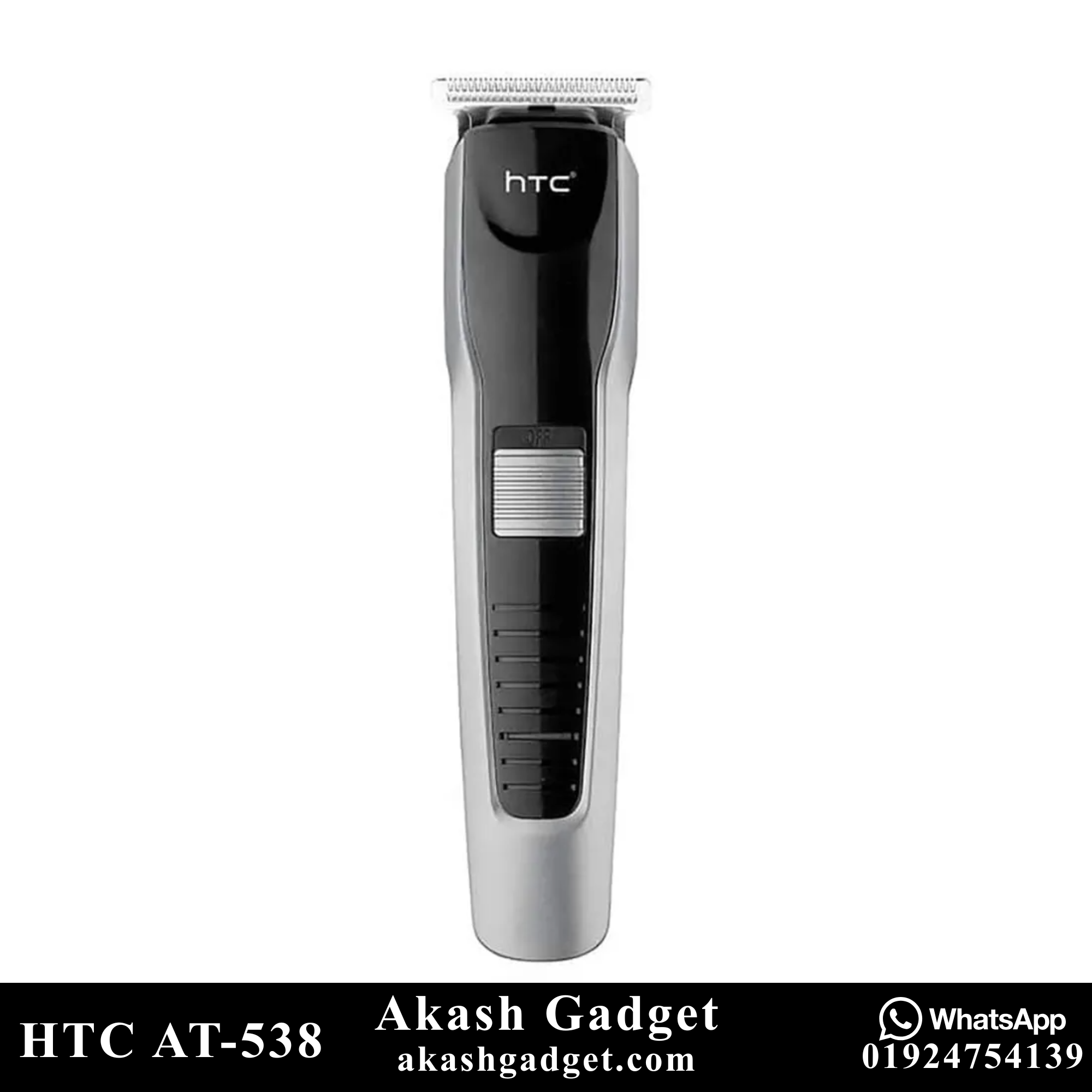 HTC AT-538 Rechargeable Hair and Beard Trimmer For Men_img_1