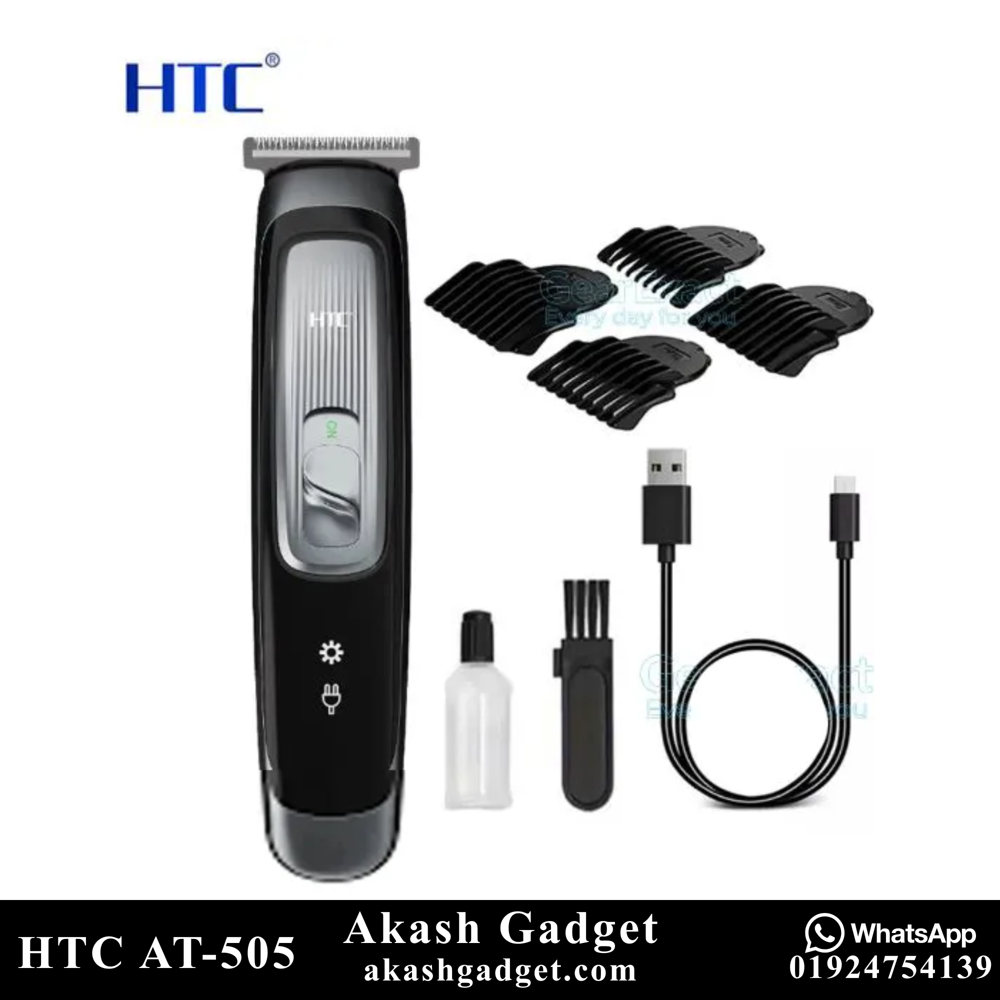 HTC AT-505 Hair Clipper and Beard Trimmer for Men_img_2