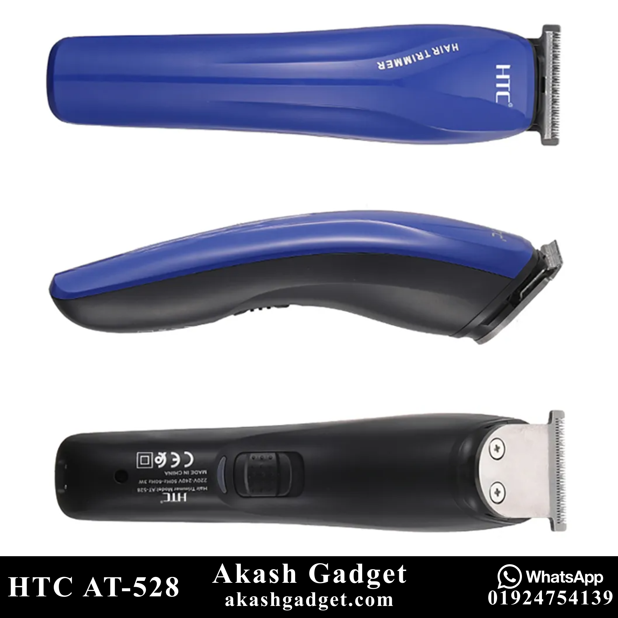 HTC AT-528 Professional Hair Clipper and Beard Trimmer For Men_img_3
