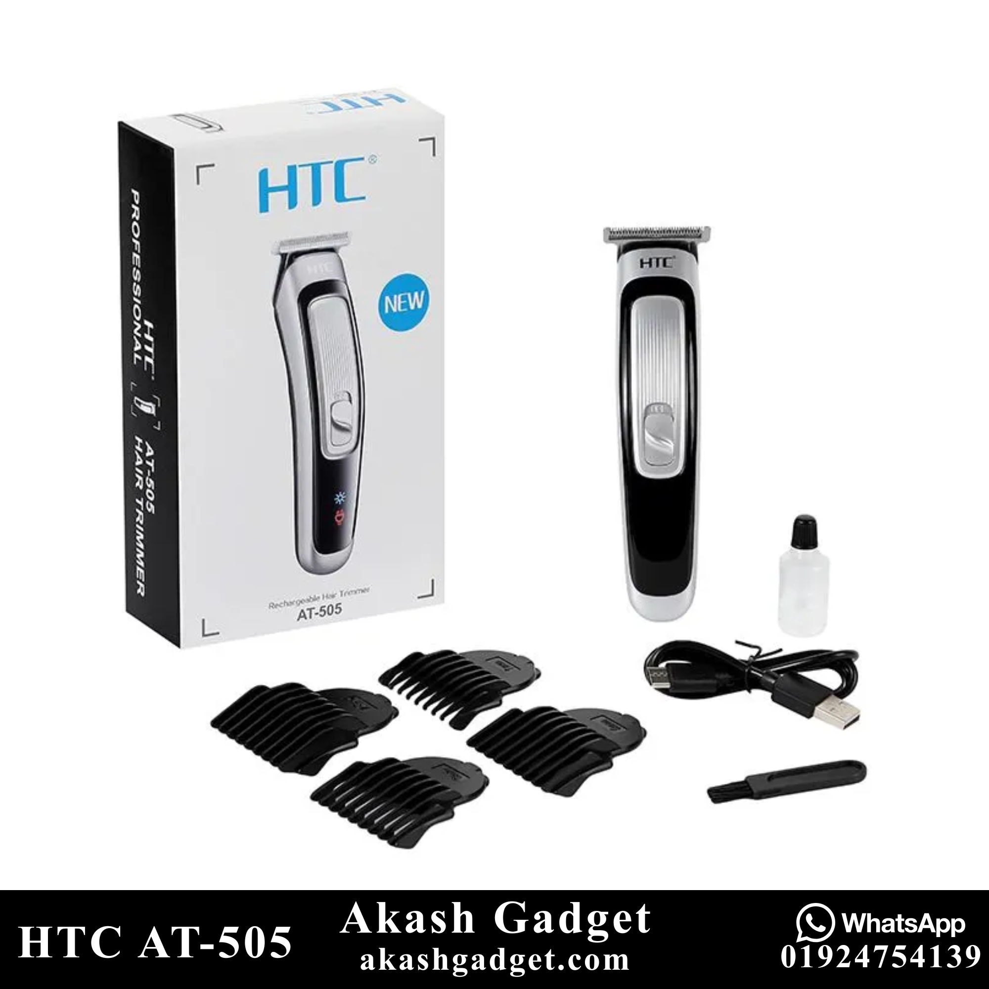 HTC AT-505 Hair Clipper and Beard Trimmer for Men_img_3