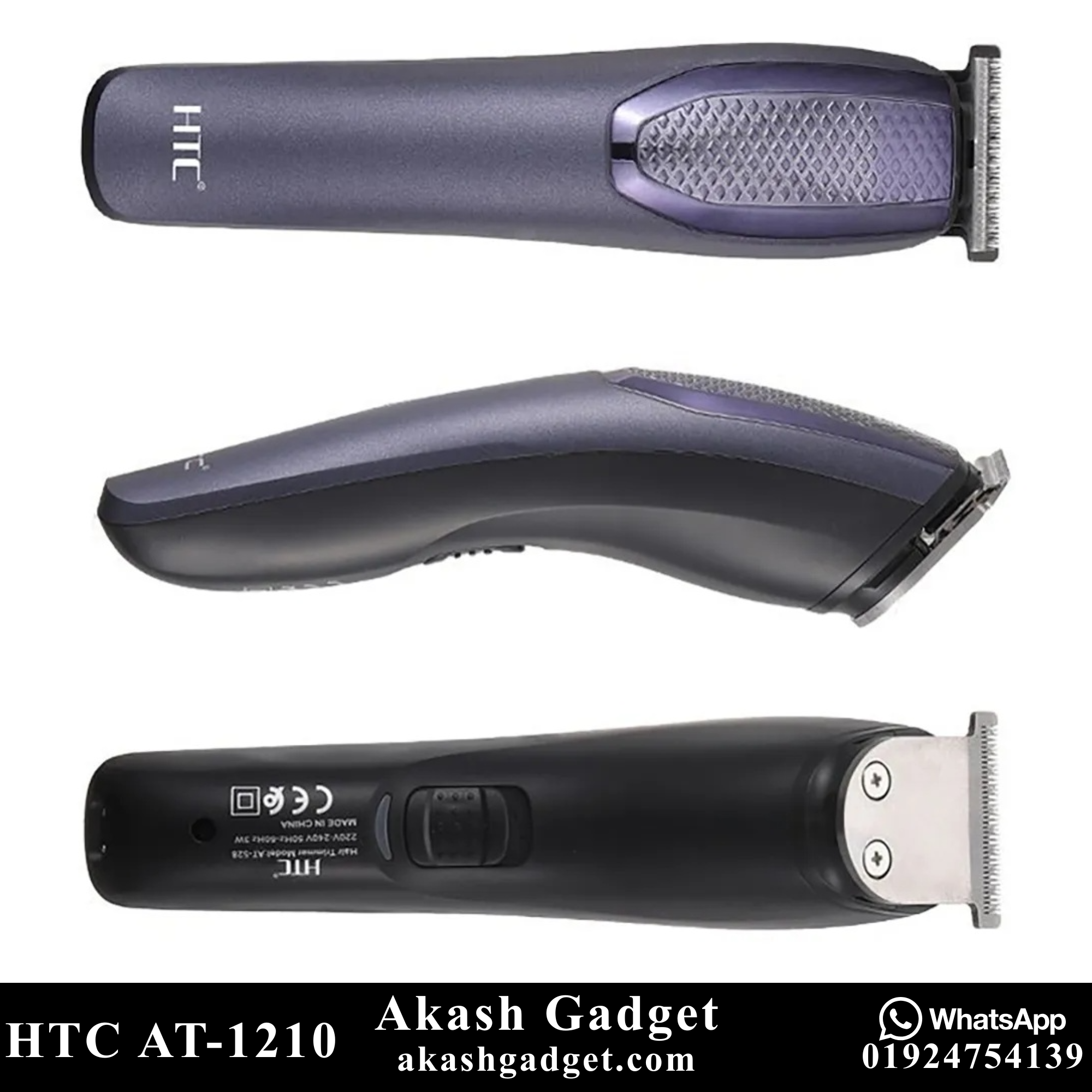 HTC AT-1210 Beard Trimmer And Hair Clipper For Men_img_6