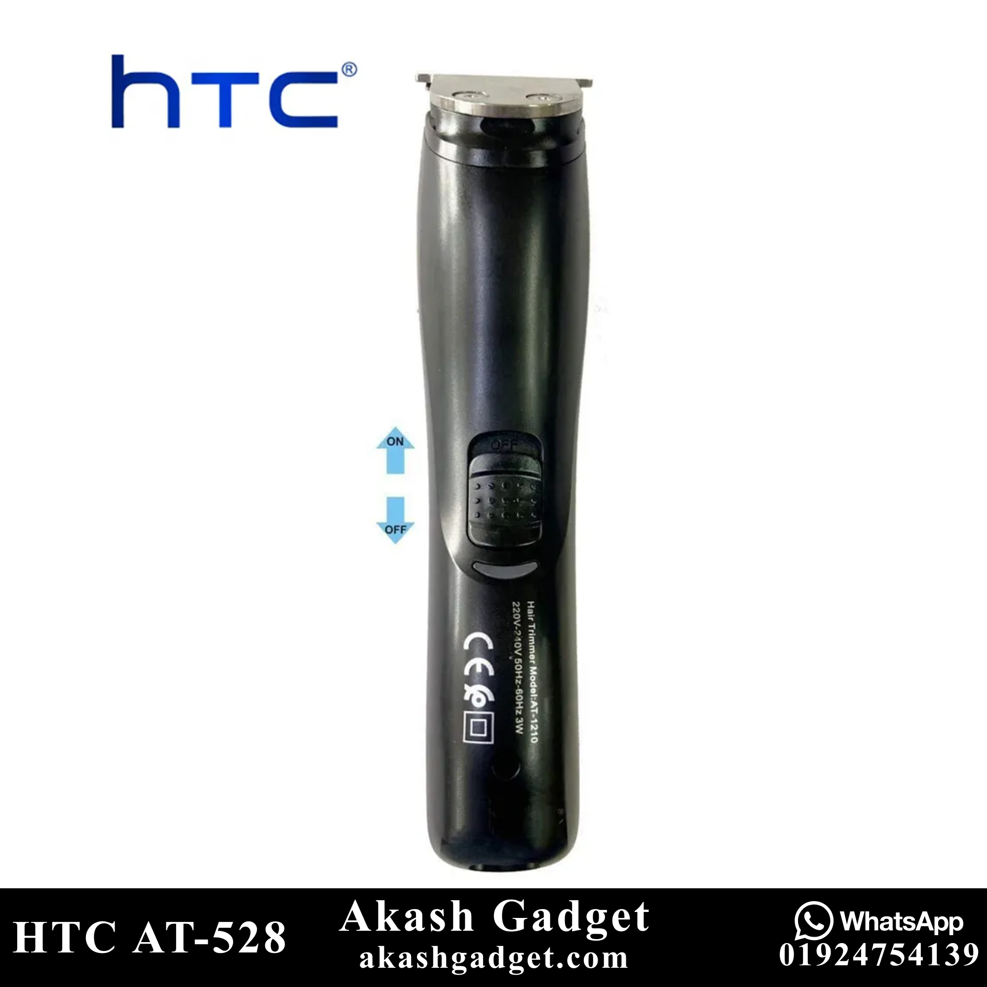 HTC AT-528 Professional Hair Clipper and Beard Trimmer For Men_img_6