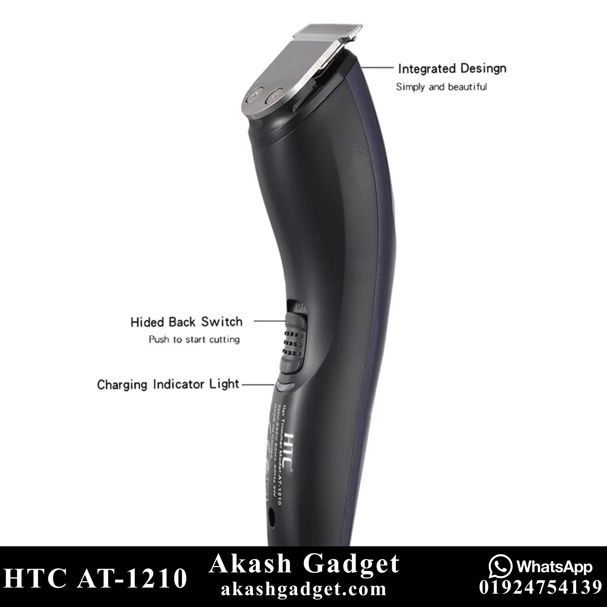 HTC AT-1210 Beard Trimmer And Hair Clipper For Men_img_7
