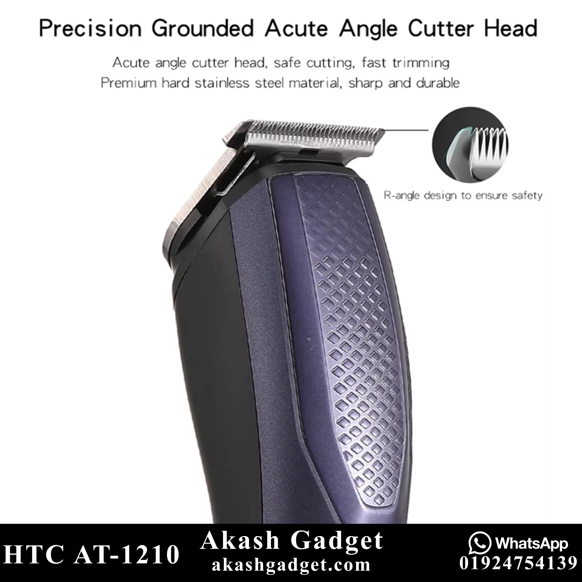 HTC AT-1210 Beard Trimmer And Hair Clipper For Men_img_8