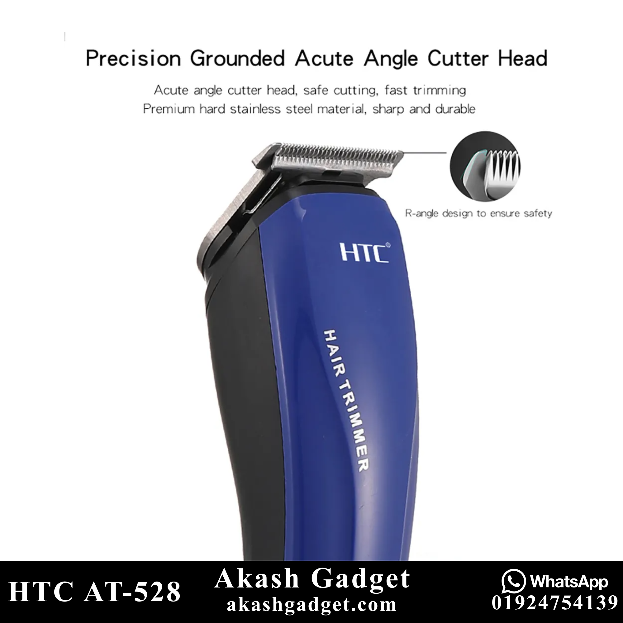 HTC AT-528 Professional Hair Clipper and Beard Trimmer For Men_img_9