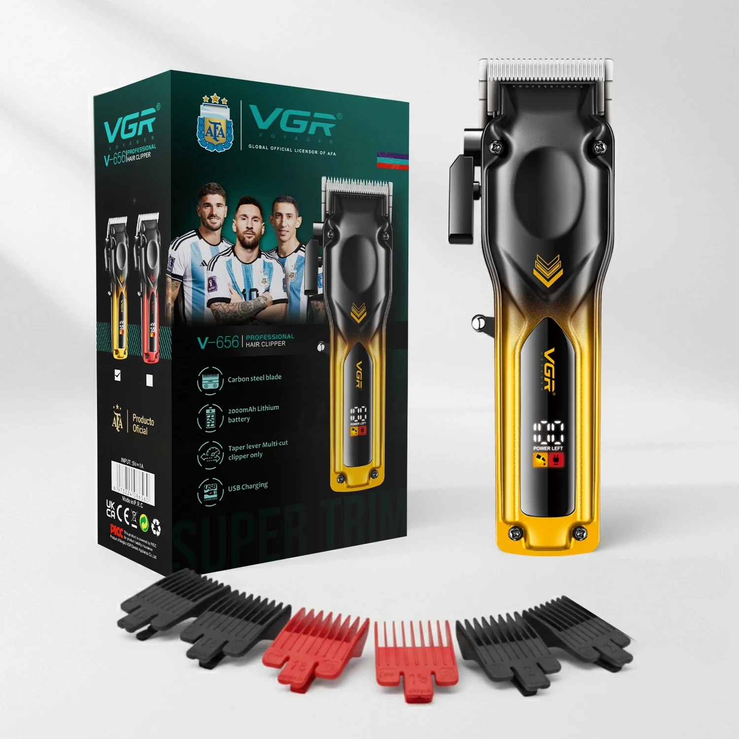 VGR V-656 Professional Hair Clipper Grooming for Men_img_2