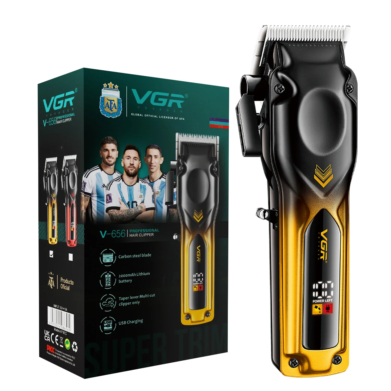 VGR V-656 Professional Hair Clipper Grooming for Men_img_3
