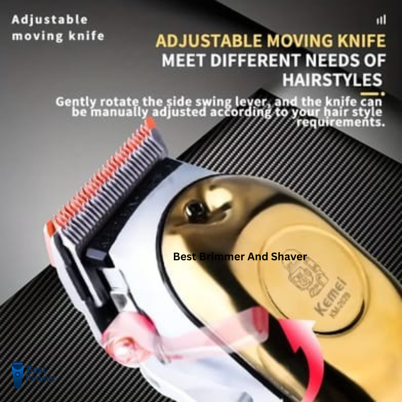 Kemei KM-2628 Professional Hair Clipper and Beard Trimmer for Men | LCD Display, Salon Cordless, Rechargeable_img_10