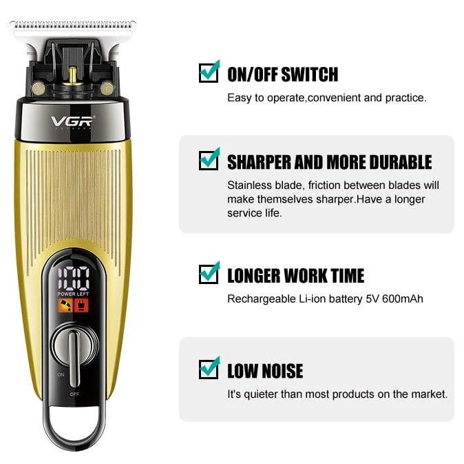 VGR V-975 Professional Hair Trimmer for Men_img_7