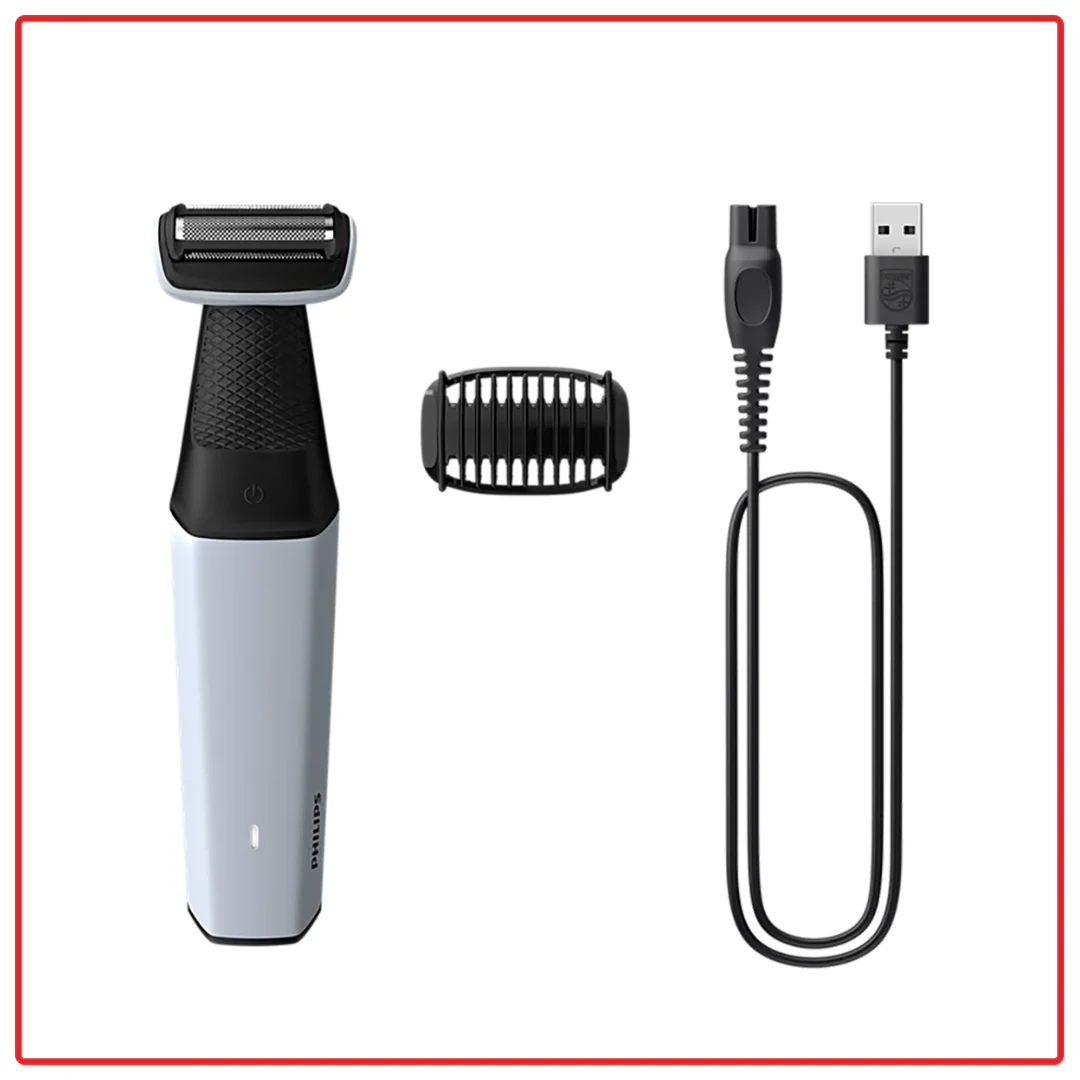 Philips BG3007/01 Showerproof Body Shaving Trimmer Series 3000 For Men_img_1